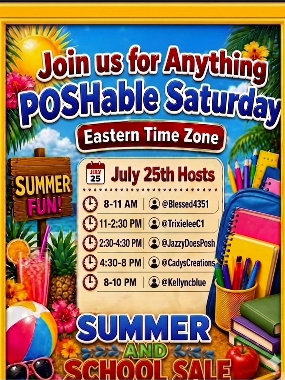 Cadyscreations is LIVE with Anything POSHable! - Picture 1 of 4
